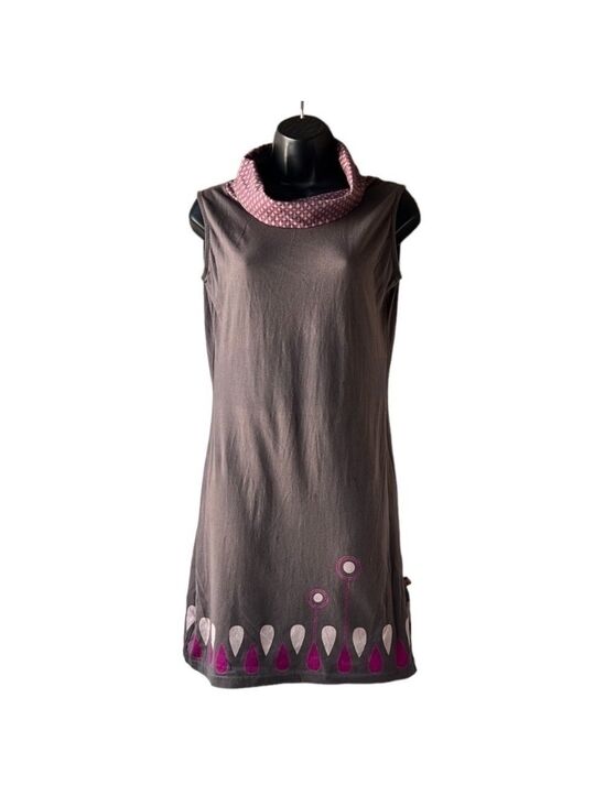 Tranquillo Dresses & Skirts - TRANQUILLO Brown NWT Sleeveless Cowl Neck Sheath Dress Size Small